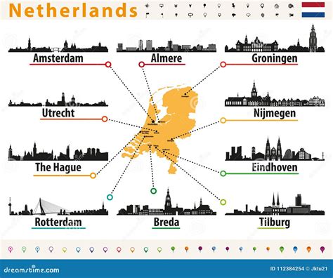 Template:Largest cities of the Netherlands .